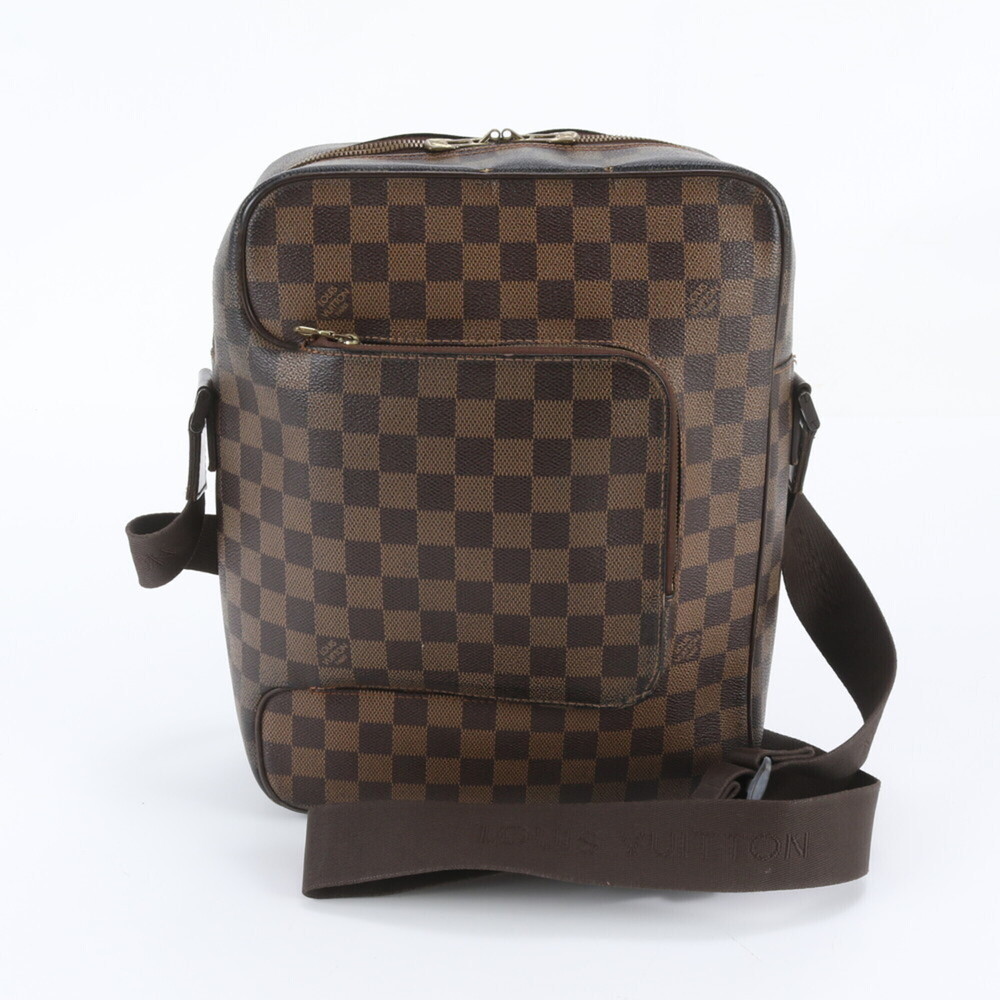 Louis Vuitton Damier Olaf MM M41441 Leather Shoulder Bag Messenger for Men